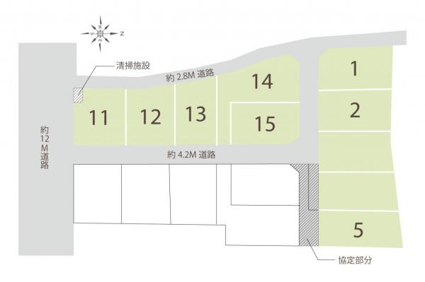 土地 飯能市大字川寺 西武池袋線飯能駅 1,780万円～2,180万円
