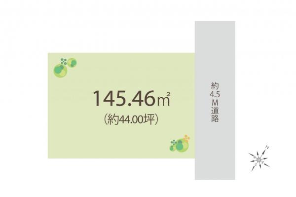 土地 狭山市中央１丁目 西武新宿線狭山市駅 1,880万円
