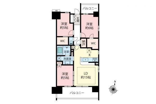 中古マンション 西東京市ひばりが丘３丁目 西武池袋線ひばりヶ丘駅 5,480万円
