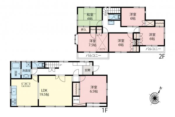 中古一戸建て 東村山市久米川町１丁目 西武新宿線東村山駅 3,480万円