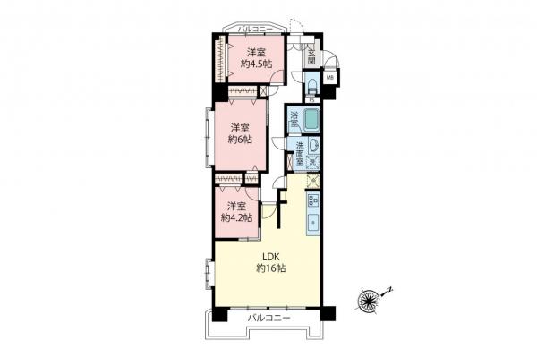 中古マンション 杉並区高井戸東４丁目 京王井の頭線高井戸駅 6,280万円