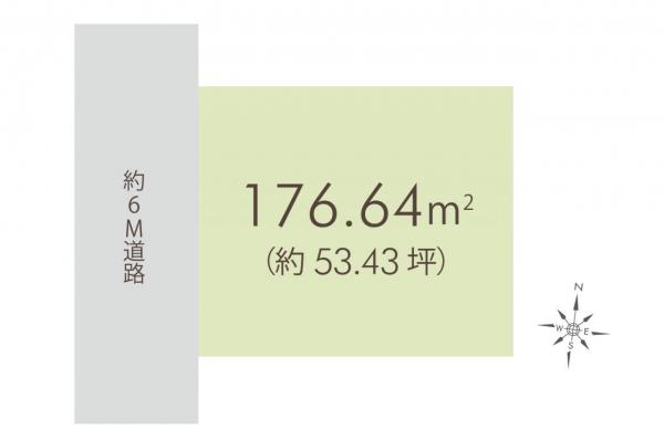 土地 坂戸市鶴舞２丁目 東武越生線一本松駅 1,650万円