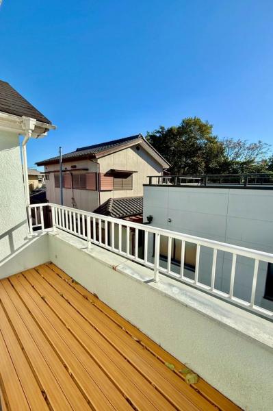 東松山市松山　中古一戸建て バルコニー