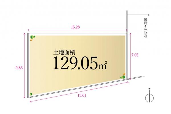 土地 川越市砂新田6丁目 東武東上線新河岸駅 1,580万円