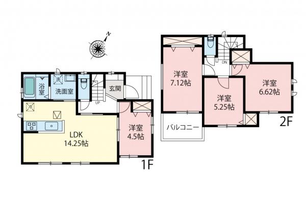 新築一戸建て ふじみ野市大原２丁目 東武東上線上福岡駅 3,940万円