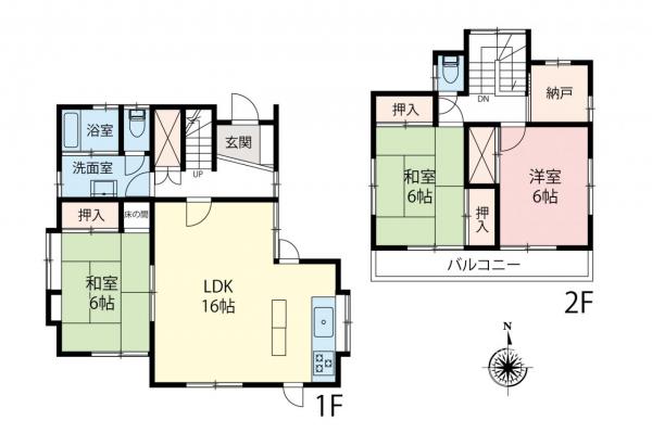 中古一戸建て 坂戸市中富町 東武東上線坂戸駅 1,999万円