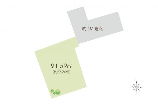 土地 所沢市小手指町２丁目 西武池袋線小手指駅 1,349万円