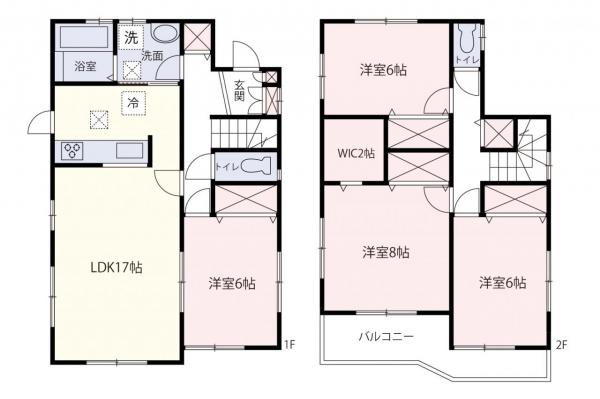 中古一戸建て 川越市大字小堤 東武東上線霞ケ関駅 2,799万円