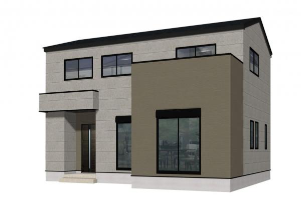 ふじみ野市元福岡1丁目　新築一戸建て 完成予想図（外観）