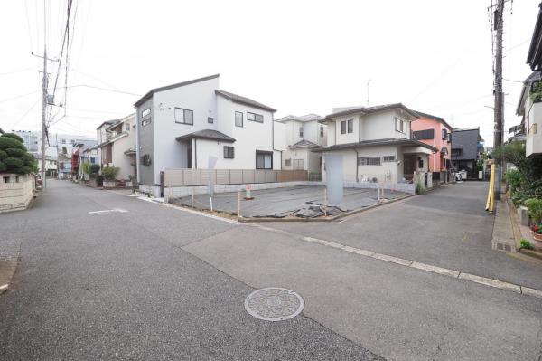 【角地／スーパー徒歩1分】川越市霞ケ関北2丁目　土地 現地土地写真