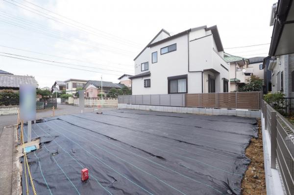 【角地／スーパー徒歩1分】川越市霞ケ関北2丁目　土地 現地土地写真