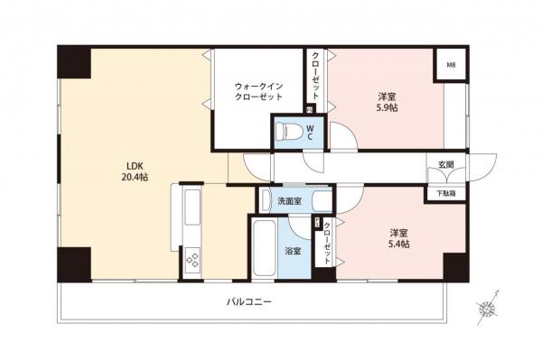 中古マンション 入間市豊岡１丁目 西武池袋線入間市駅 2,180万円