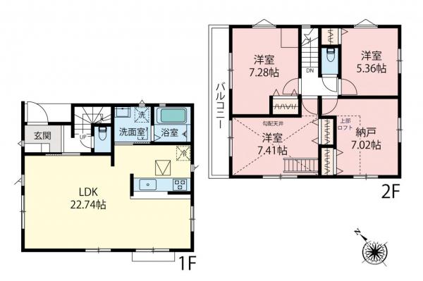 新築一戸建て 板橋区泉町 都営三田線本蓮沼駅 7,080万円