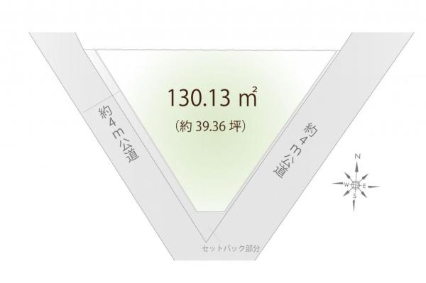 土地 東久留米市新川町１丁目 西武池袋線東久留米駅 3,580万円