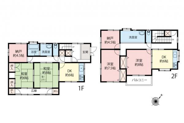 中古一戸建て 日高市高麗川２丁目 JR川越線高麗川駅 2,490万円
