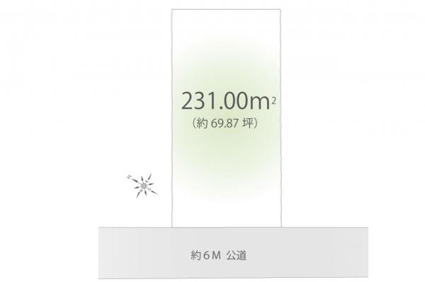 土地 東久留米市下里３丁目 西武新宿線小平駅 4,890万円