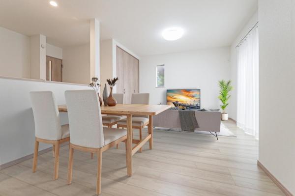 所沢市和ヶ原2丁目　新築一戸建て リビングダイニング