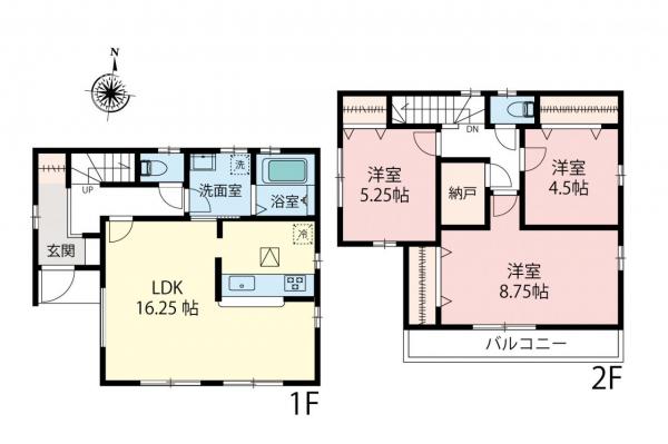 新築一戸建て 新座市栄５丁目 西武池袋線大泉学園駅 3,980万円～4,280万円