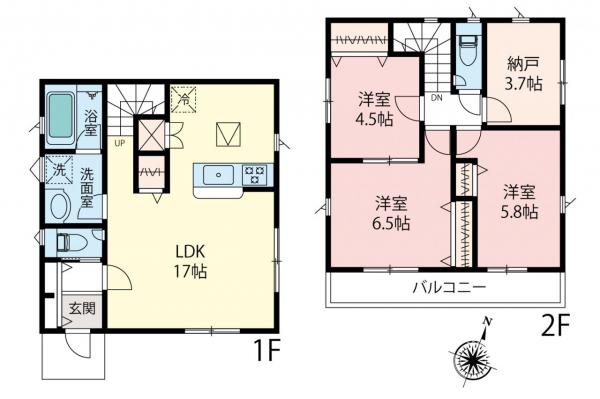 新築一戸建て 富士見市水谷東１丁目 東武東上線みずほ台駅 2,980万円