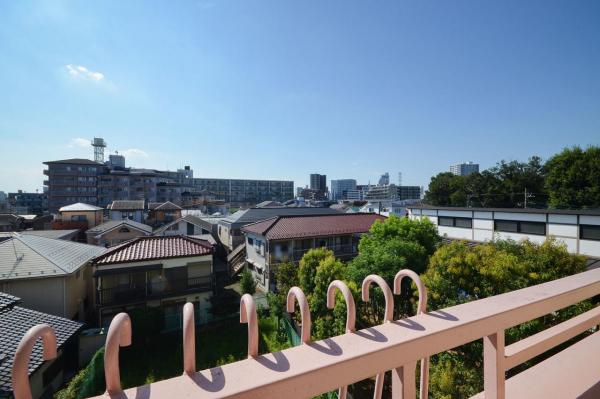 【昭和クラシカルマンション】コーラルハイツ志木II　4階 バルコニー