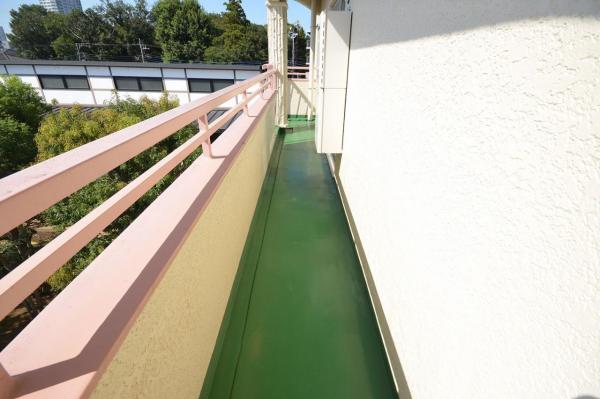 【昭和クラシカルマンション】コーラルハイツ志木II　4階 バルコニー