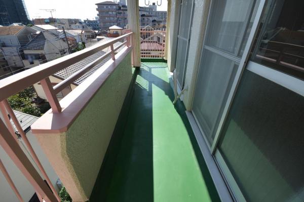【昭和クラシカルマンション】コーラルハイツ志木II　4階 バルコニー