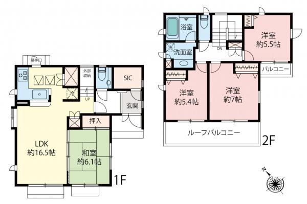 中古一戸建て 志木市幸町３丁目 東武東上線志木駅 5,280万円