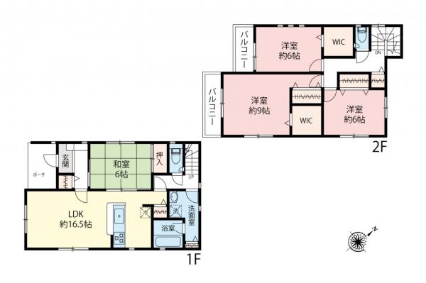 中古一戸建て 所沢市小手指南２丁目 西武池袋線小手指駅 2,790万円