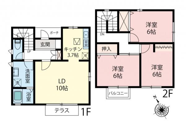 中古一戸建て 新座市野火止５丁目 JR武蔵野線新座駅 3,150万円