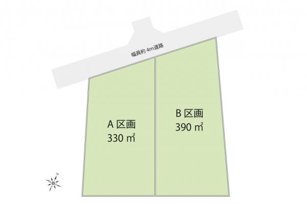 土地 狭山市大字南入曽 西武新宿線入曽駅 880万円～980万円