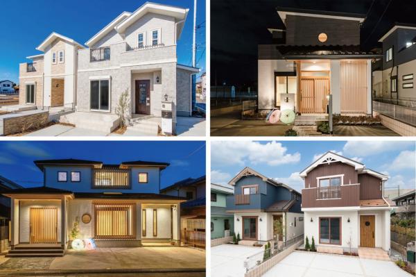 グランシア狭山　～笹井1丁目1期～　建築条件付土地 建物プラン例（外観写真）