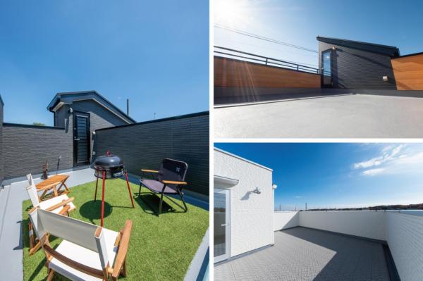 グランシア狭山　～笹井1丁目1期～　建築条件付土地 建物プラン例（外観写真）