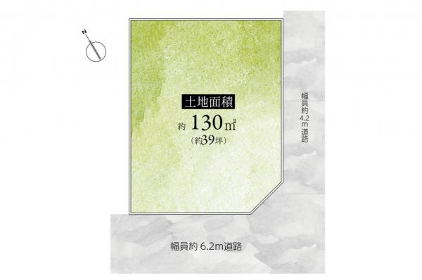 グランシア狭山　～笹井1丁目1期～　建築条件付土地 区画図