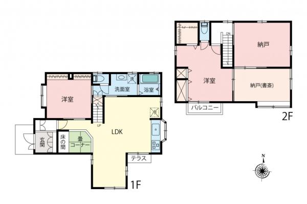中古一戸建て 入間郡毛呂山町目白台１丁目 東武越生線東毛呂駅 1,890万円