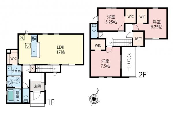 新築一戸建て 東村山市多摩湖町２丁目 西武多摩湖線武蔵大和駅 3,980万円～4,480万円