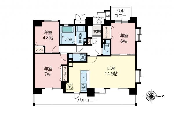 中古マンション 東村山市富士見町１丁目 西武国分寺線小川駅 3,290万円