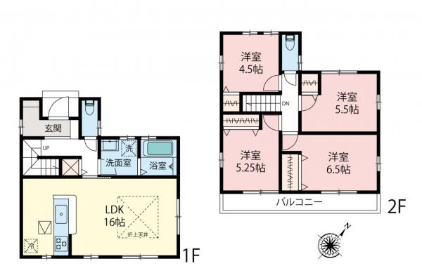 新築一戸建て 西東京市ひばりが丘４丁目 西武新宿線田無駅 5,680万円