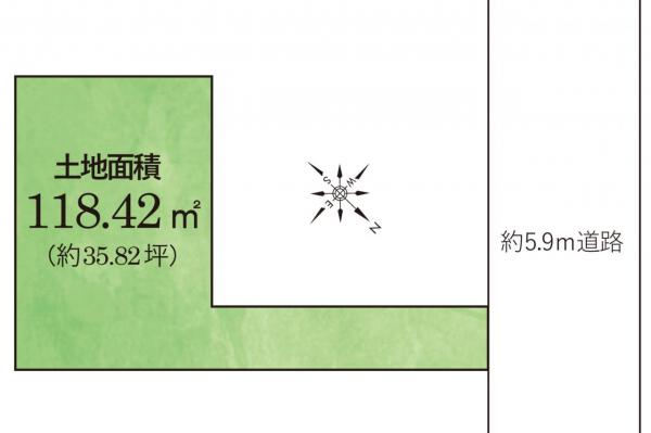 土地 川越市大字南田島 JR川越線南古谷駅 1,680万円