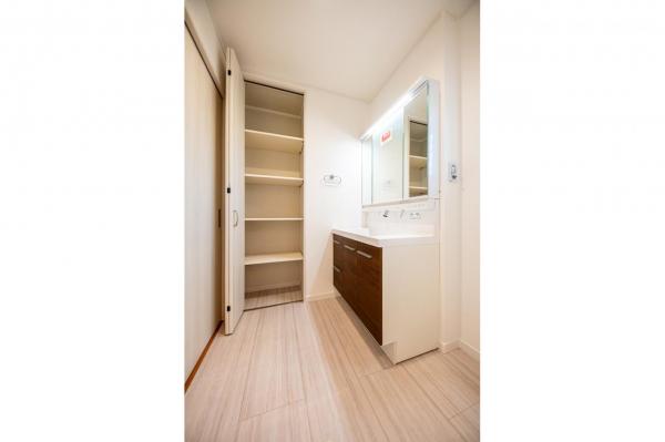 【最終1棟！】グランシア空色ガーデン　新築分譲住宅 洗面化粧台