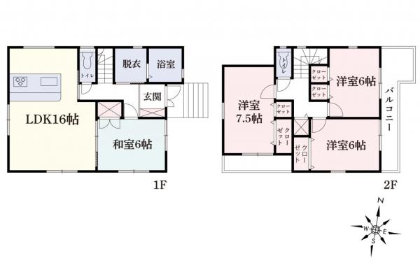 新築一戸建て 富士見市羽沢１丁目 東武東上線鶴瀬駅 4,480万円～4,680万円