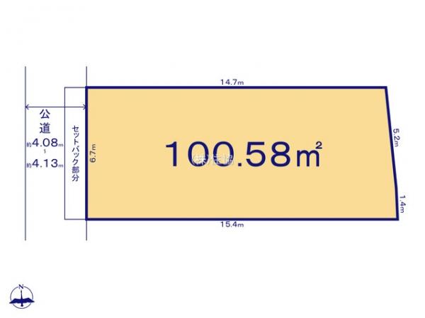 土地 新座市栗原６丁目 西武池袋線ひばりヶ丘駅 4,380万円