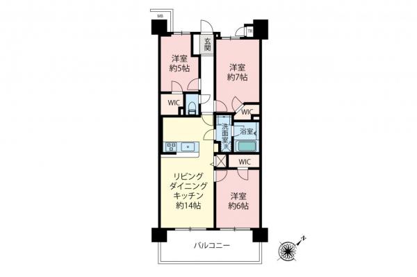 中古マンション 和光市白子２丁目 有楽町線地下鉄成増駅 4,990万円