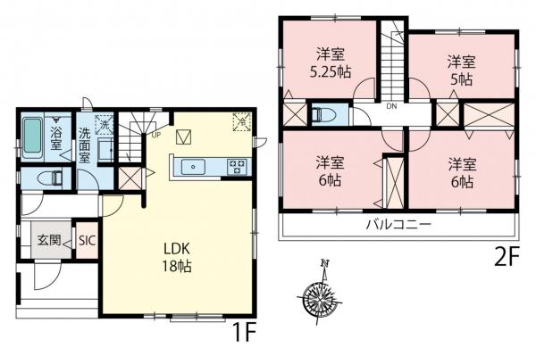 新築一戸建て 新座市石神２丁目 西武池袋線ひばりヶ丘駅 3,890万円