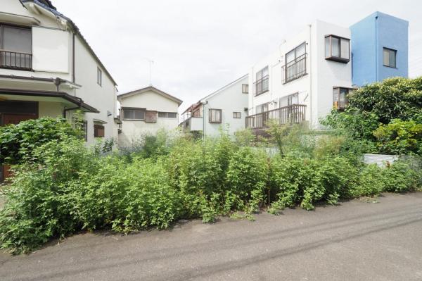 所沢市下安松　土地 現地土地写真
