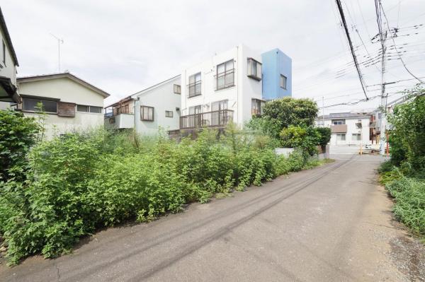 所沢市下安松　土地 現地土地写真