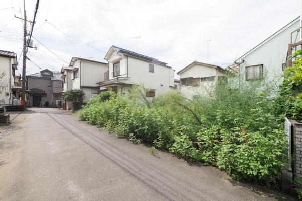 所沢市下安松　土地 現地土地写真
