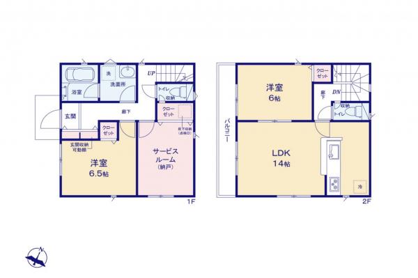 新築一戸建て 狭山市大字南入曽 西武新宿線入曽駅 2,750万円