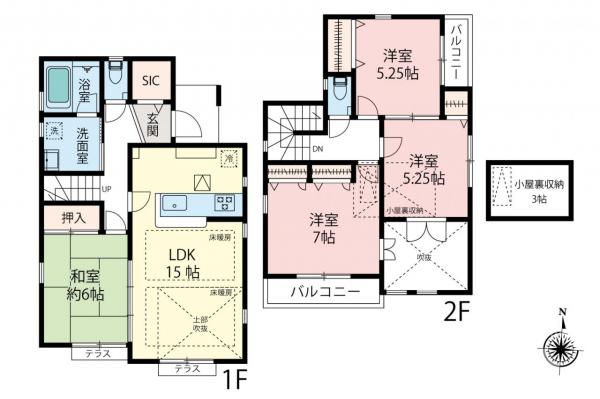 中古一戸建て 練馬区西大泉４丁目 西武池袋線大泉学園駅 4,180万円