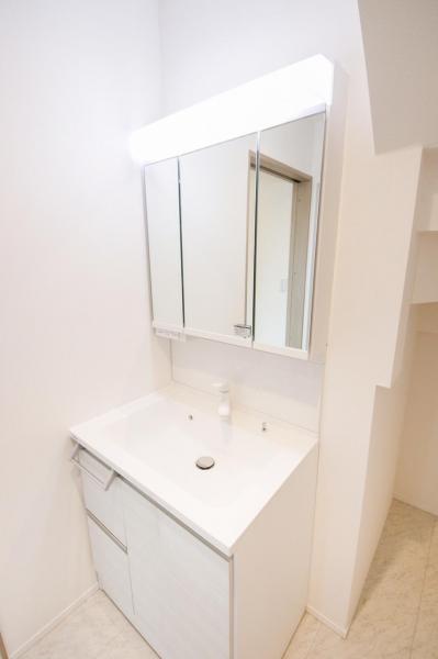 所沢市向陽町　新築一戸建て 洗面化粧台