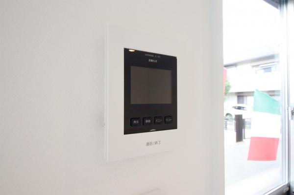 所沢市向陽町　新築一戸建て TVモニター付きインターフォン